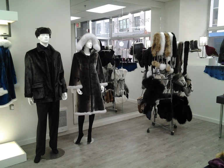 Natural Boutique specializes in Seal Skin apparel for men, women and children. Water Street, St. John's, NL