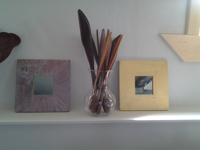 Spatulas and tongs made by Grates Cove Studio's Terrance Howell