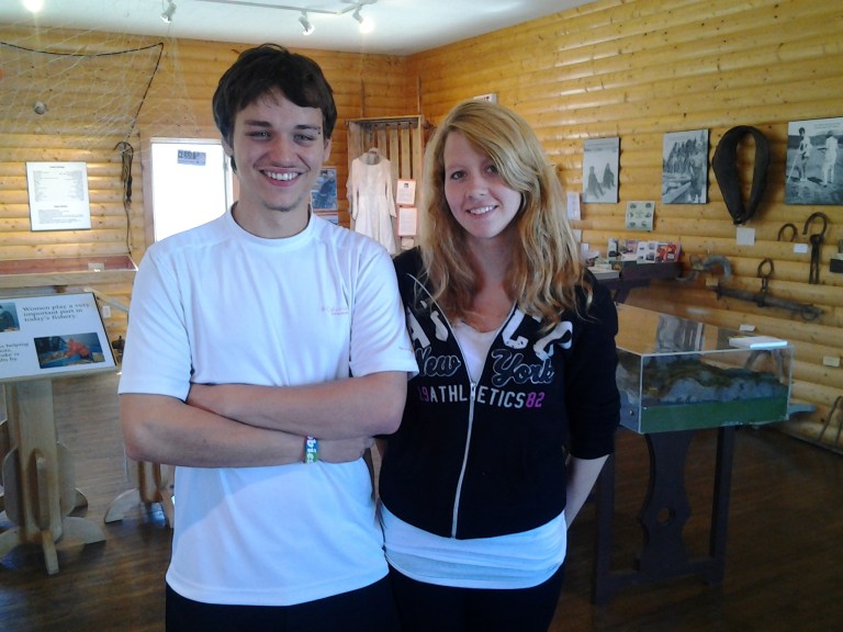 2 of 4 Grade Twelve students  making the graduation class of 2014. Best of luck! Thanks for the visit.