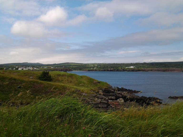The view from either house. Western Bay, NL