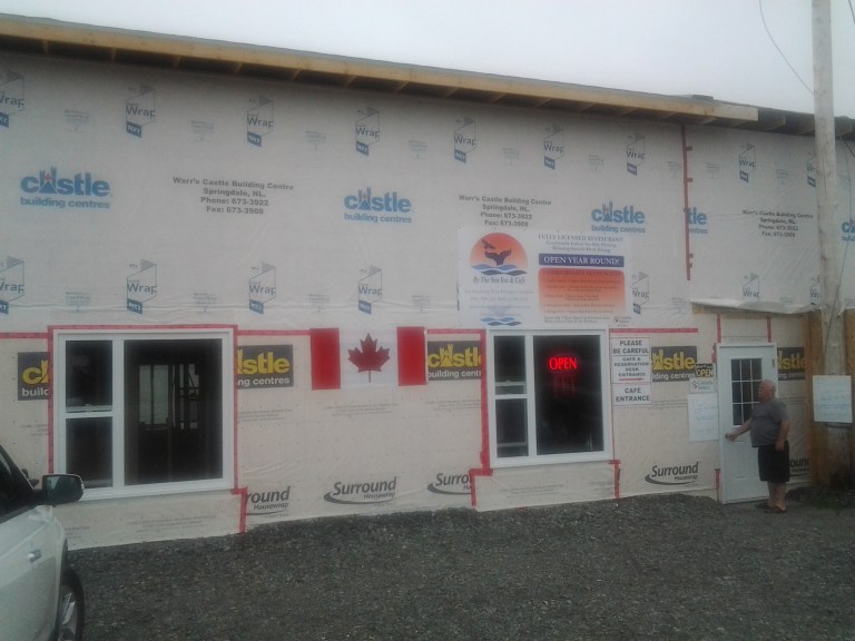 By the Sea Café and Resort, Kings Point, NL under expansion again!