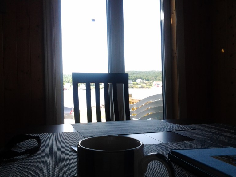 View from the kitchen table, Oasis by the Sea.