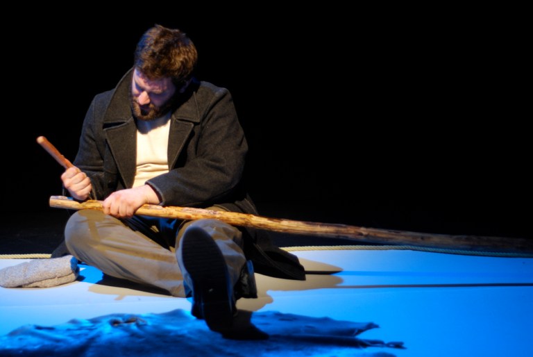 Joesph Jacobs carved a message to his family before his death. Adrift. Photo by Paddy Barry