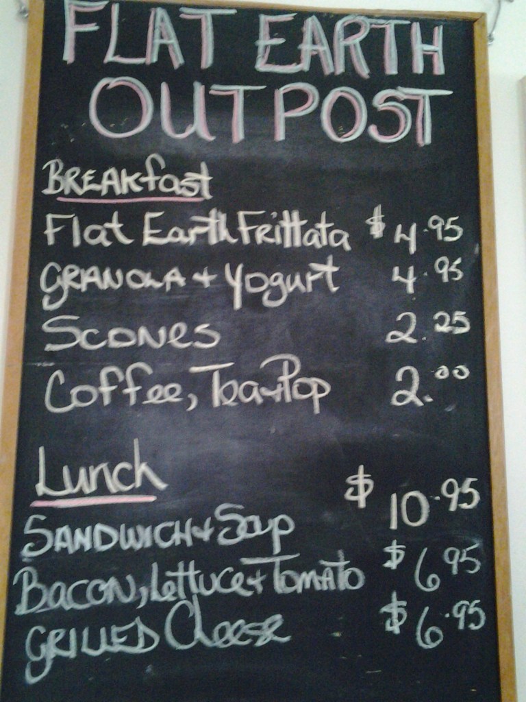 Flat Earth Outpost, Shoal Bay, Fogo Island