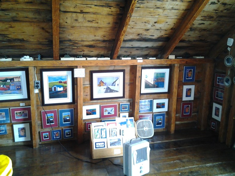 Local Art, Iceberg Man Boat Tour gift shop
