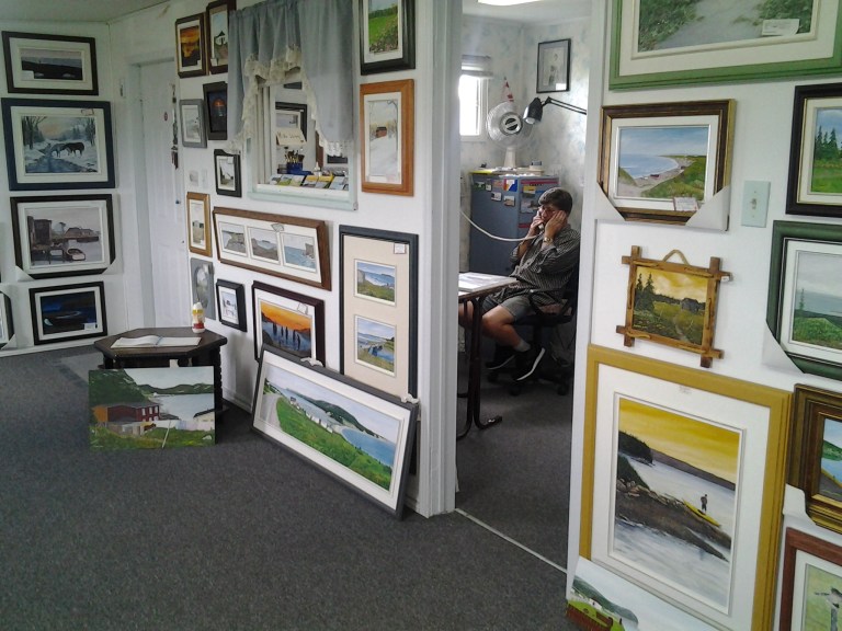 Island Studio Art Gallery, Mainland, Newfoundland
