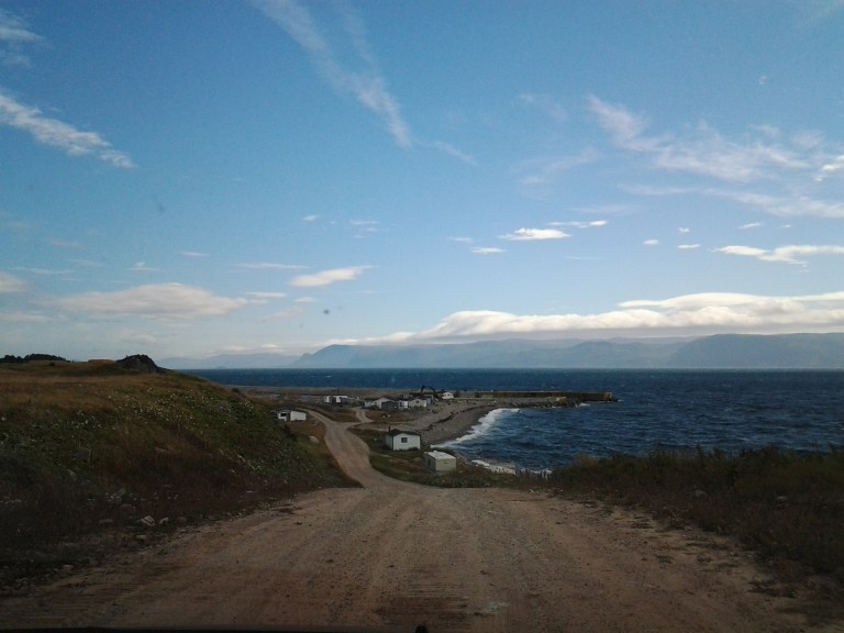 Approaching Blue Beach, NL