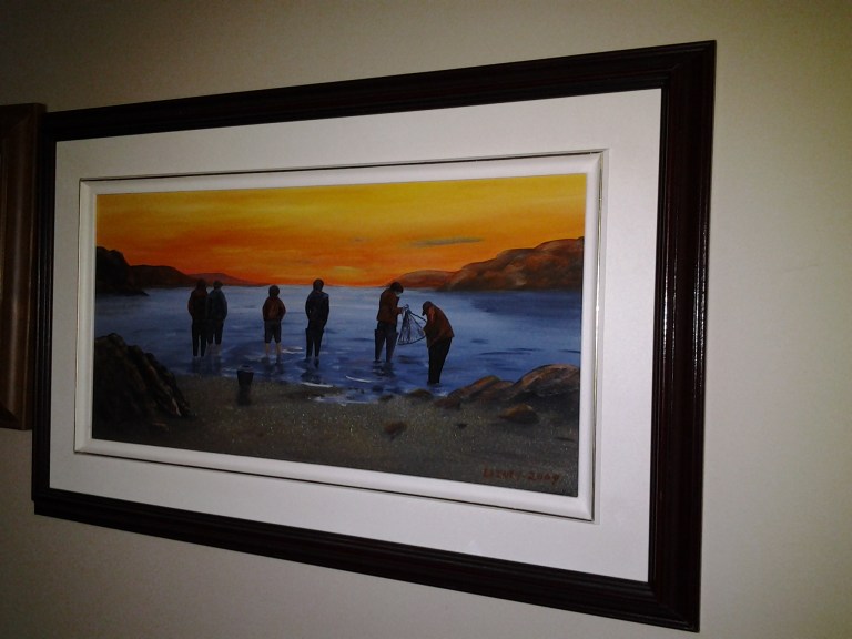 Our painting from Island Studio Art Gallery, Mainland, Newfoundland