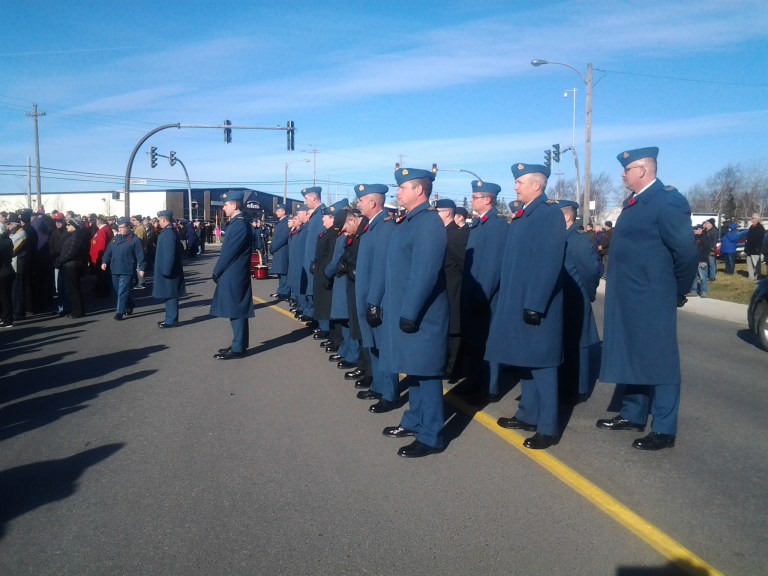 Remembrance Day 2014, Gander, NL