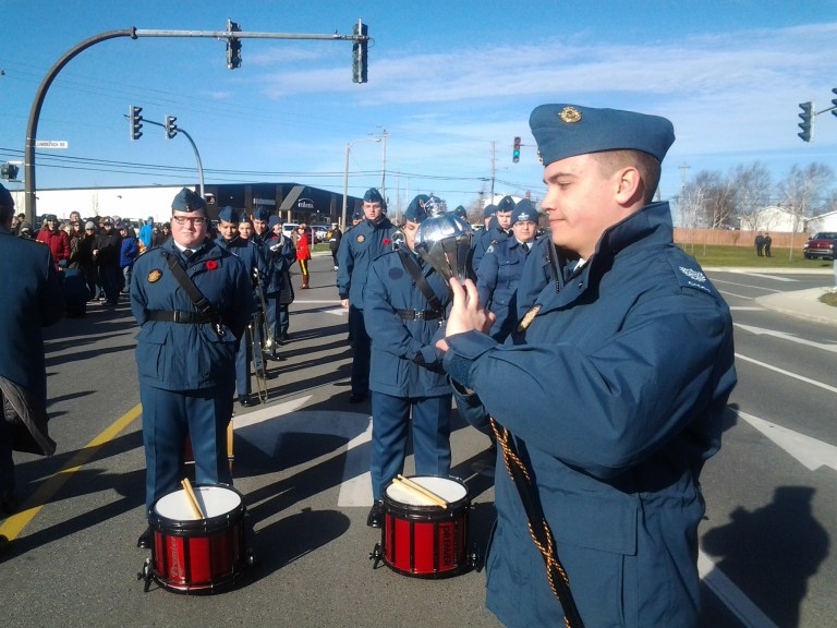 Remembrance Day, Gander, 2014
