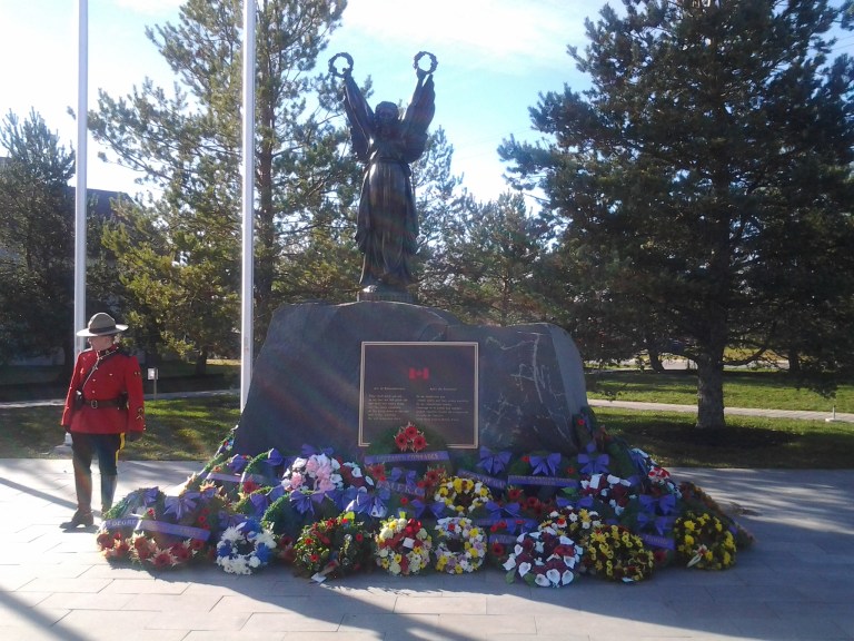 Remembrance Day, Gander, 2014