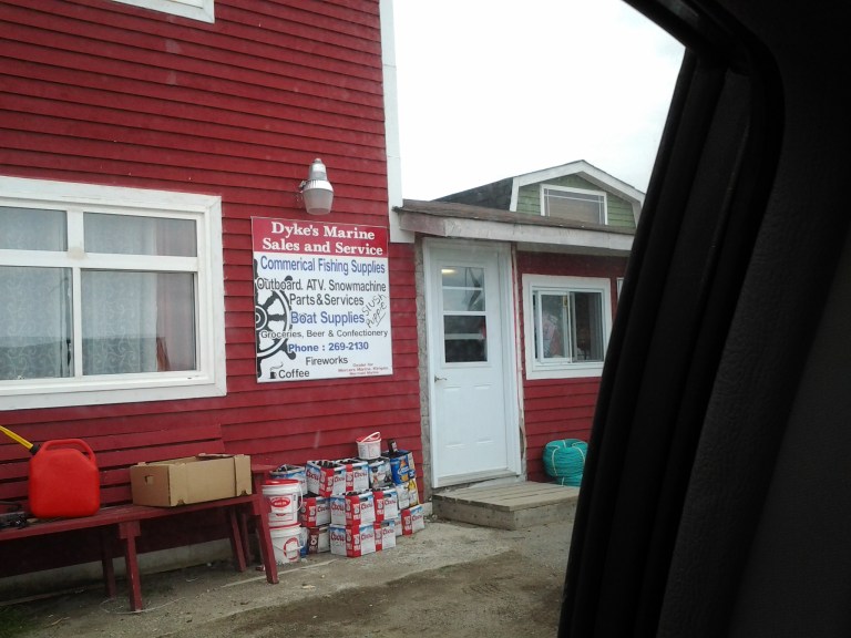 Marine services, cold plates, groceries and beer, what more could you need in Greenspond, NL?